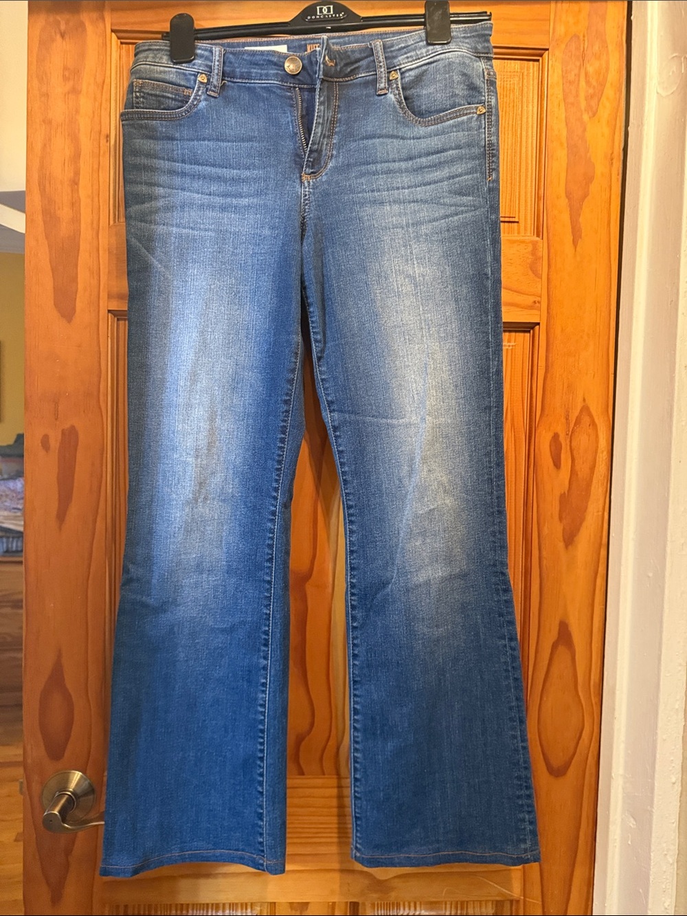 Kut from the Kloth Medium Blue Wide Leg Jeans